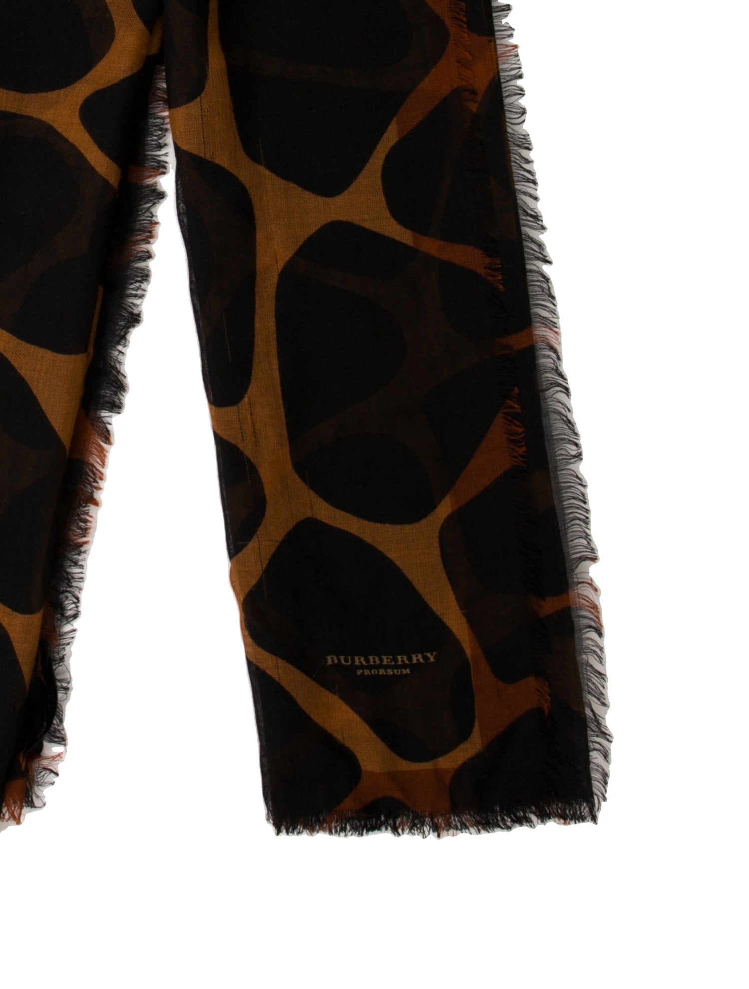 Burberry Prorsum Giraffe 2010's Scarf