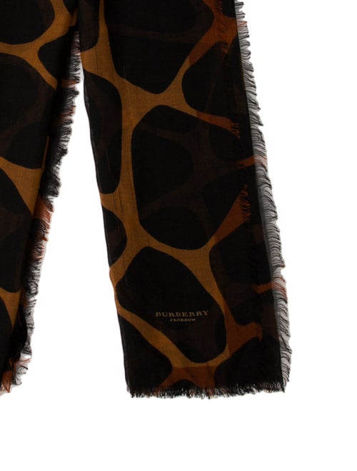 Burberry Prorsum Giraffe 2010's Scarf