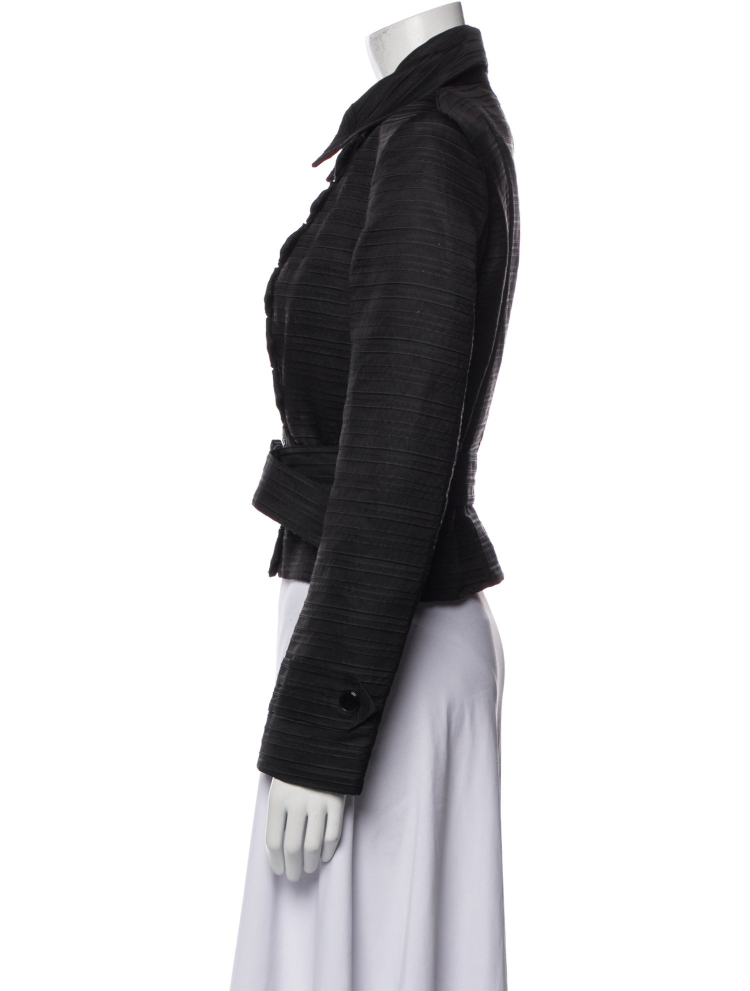 Burberry Prorsum Striped Jacket