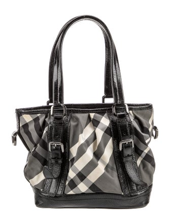 Burberry Prorsum Beat Check Shoulder Bag