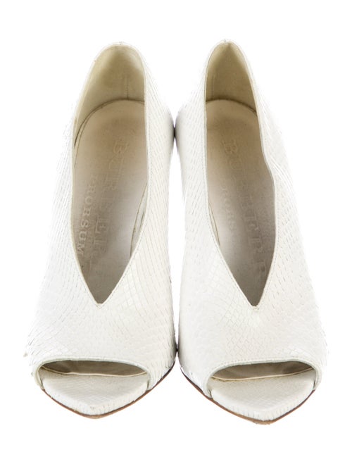 Burberry Prorsum Snakeskin Pumps