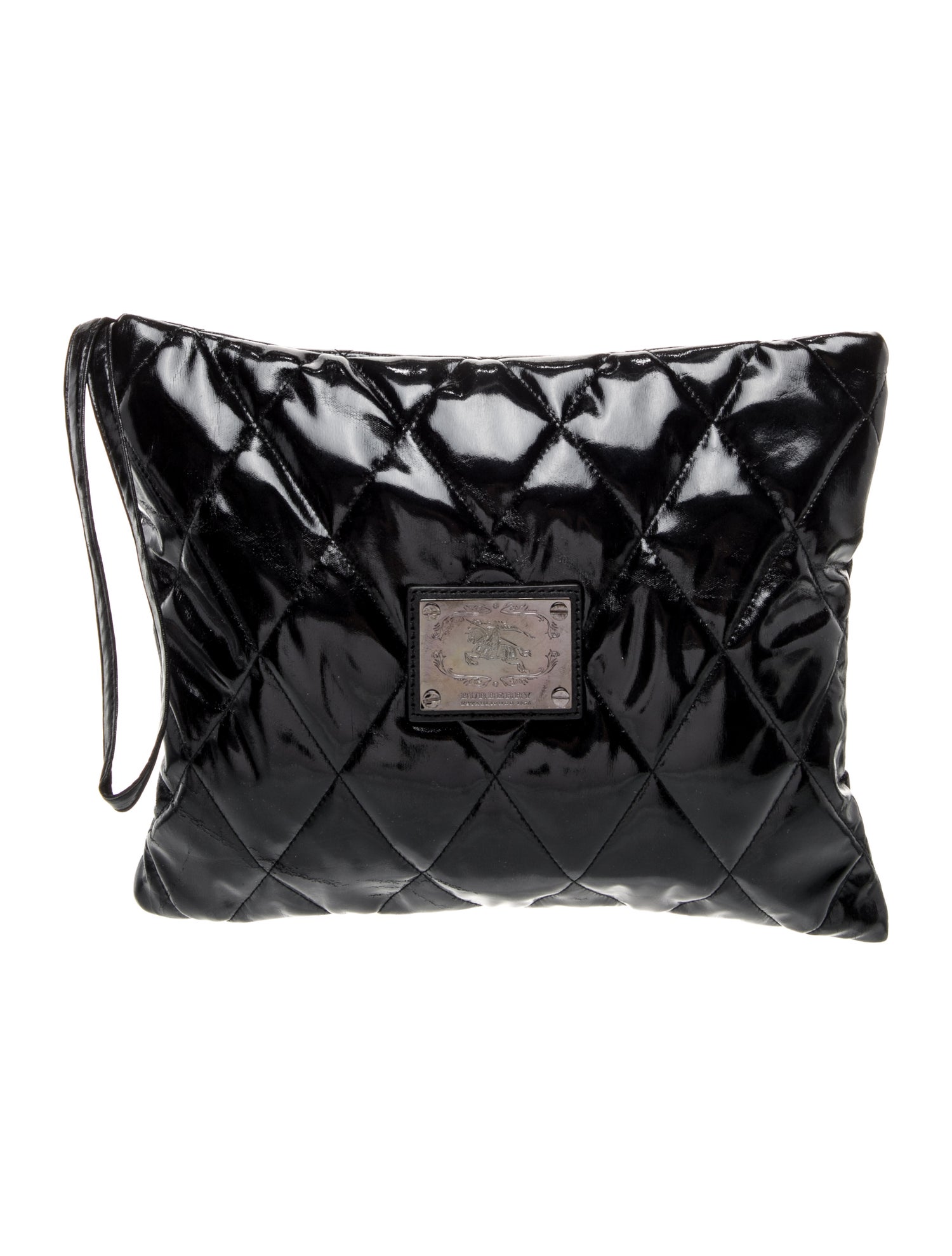 Burberry Vinyl Top Handle Bag