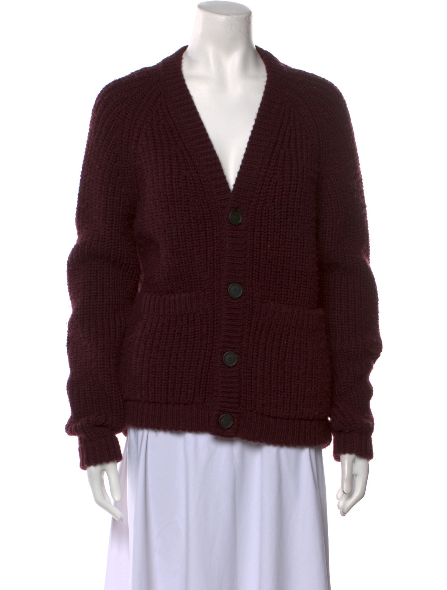 Burberry Prorsum Wool V-Neck Sweater