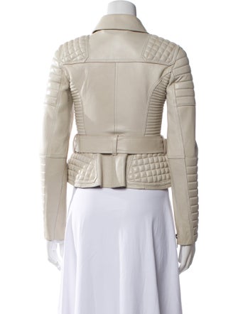 Burberry Prorsum Leather Biker Jacket