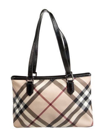 Burberry Prorsum Super Nova Check Tote