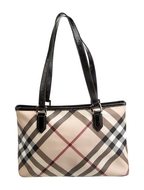 Burberry Prorsum Super Nova Check Tote