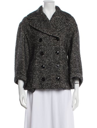 Burberry Prorsum Tweed Pattern Evening Jacket