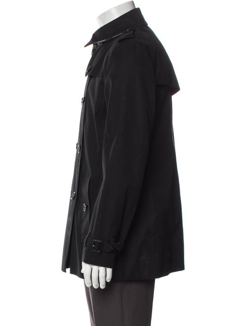 Burberry Prorsum Nova Check Pattern Peacoat