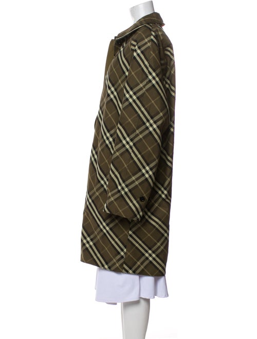 Burberry Prorsum Plaid Print Coat