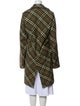 Burberry Prorsum Plaid Print Coat