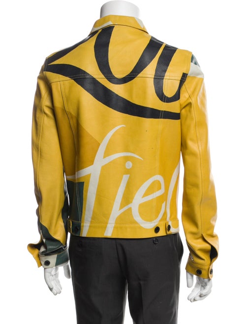 Burberry Prorsum 2015 Calf Leather Denim Jacket