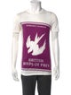 Burberry Prorsum Graphic Print Crew Neck T-Shirt
