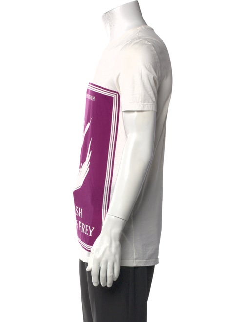 Burberry Prorsum Graphic Print Crew Neck T-Shirt