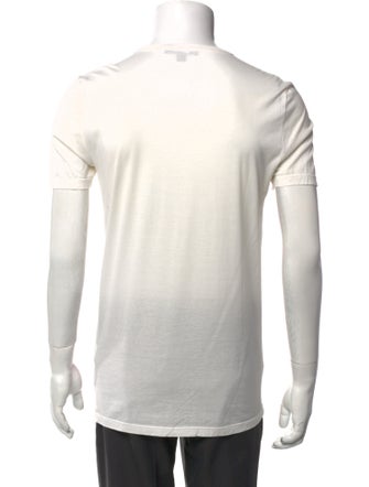 Burberry Prorsum Graphic Print Crew Neck T-Shirt