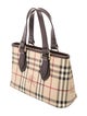 Burberry Prorsum Haymarket Check Top Handle Bag