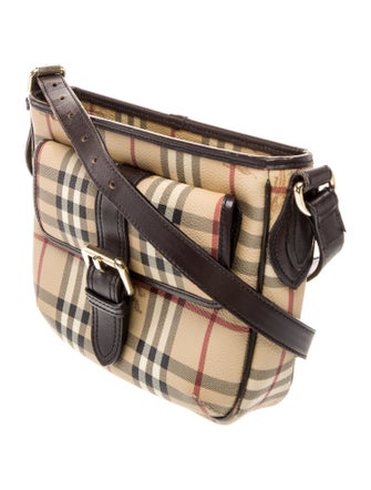 Burberry Prorsum Haymarket Check Messenger Bag