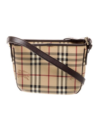 Burberry Prorsum Haymarket Check Messenger Bag