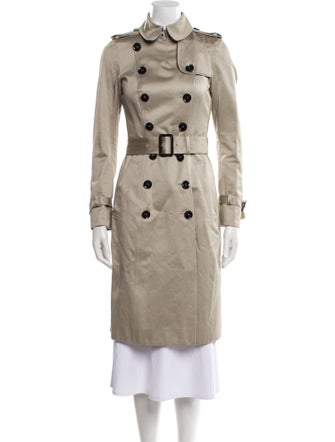Burberry Prorsum Printed Trench Coat