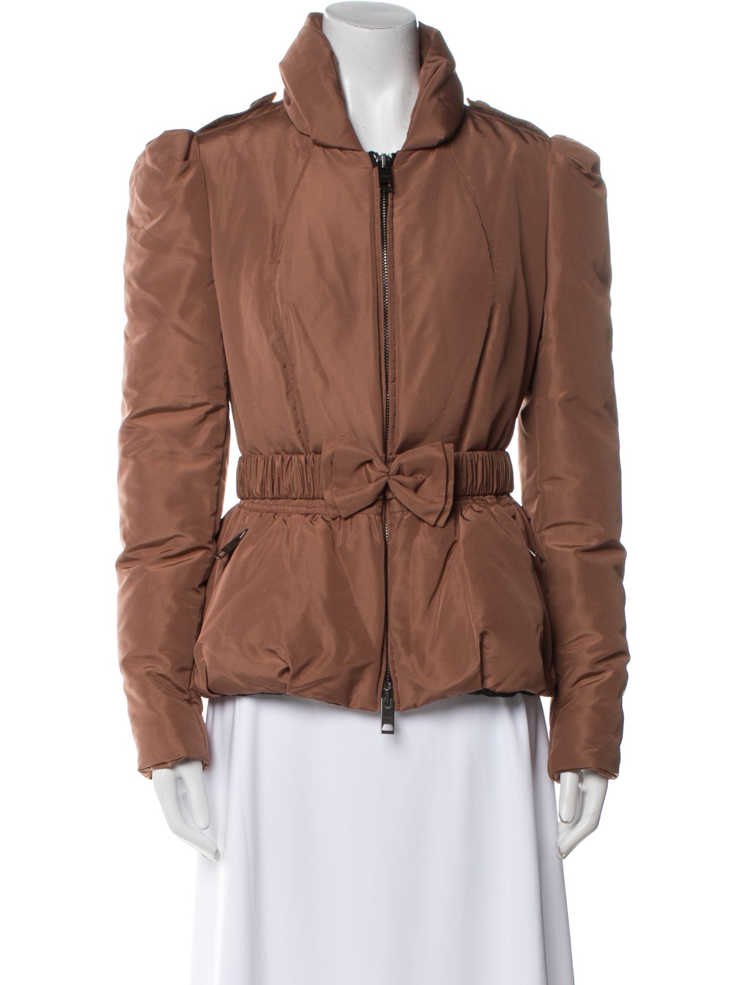 Burberry Prorsum Silk Down Jacket