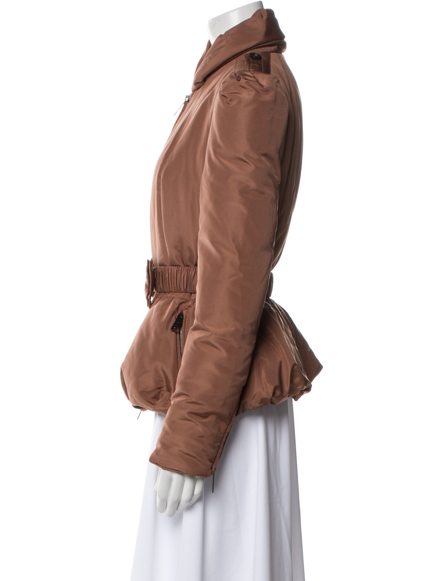 Burberry Prorsum Silk Down Jacket