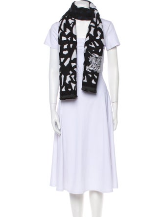 Burberry Prorsum Cashmere Printed Scarf