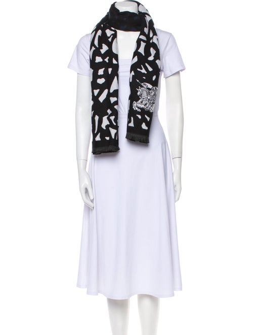Burberry Prorsum Cashmere Printed Scarf