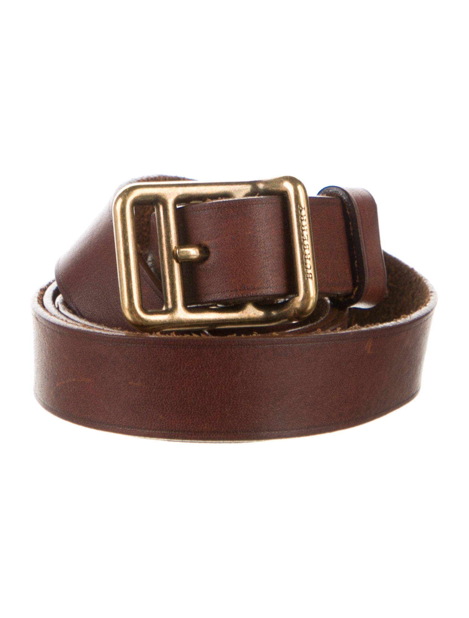 Burberry Prorsum Skinny Leather Belt