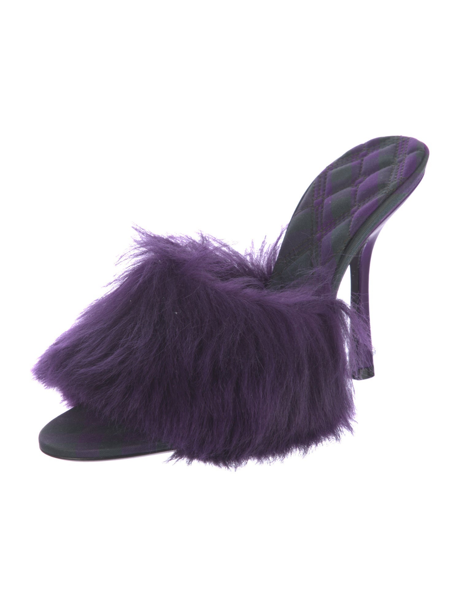 Burberry Prorsum Shearling Slides