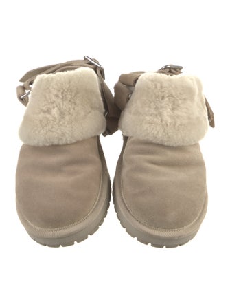 Burberry Prorsum Suede Slingback Flats