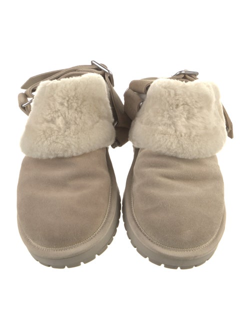 Burberry Prorsum Suede Slingback Flats