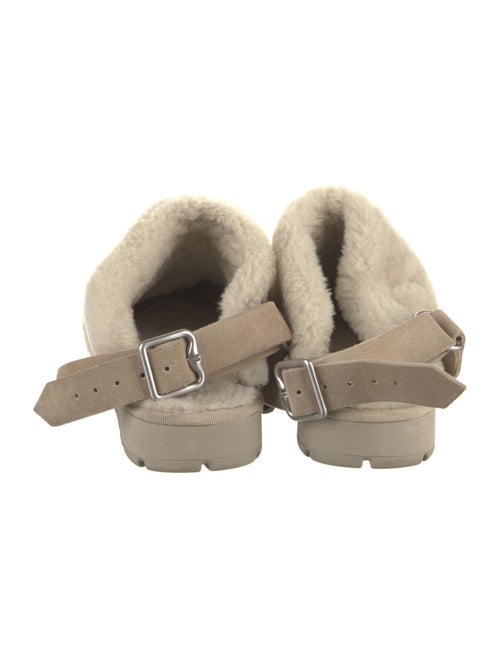 Burberry Prorsum Suede Slingback Flats