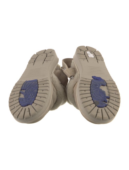 Burberry Prorsum Suede Slingback Flats