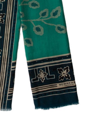 Burberry Prorsum Nova Check Pattern Scarf