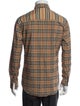 Burberry Striped Long Sleeve Dress Shirt