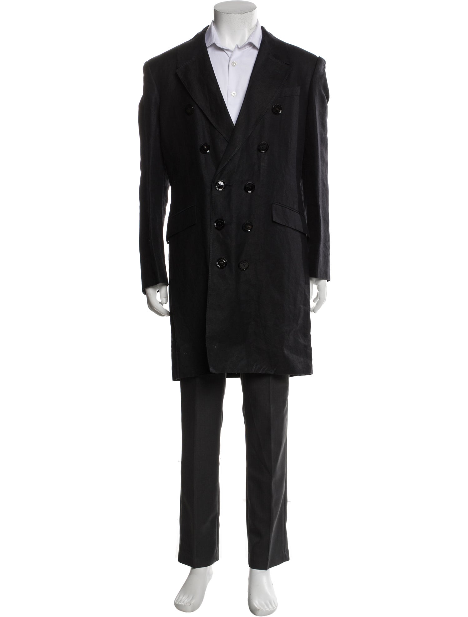 Burberry Prorsum Abstract Check Overcoat