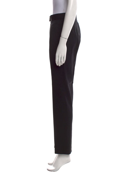 Burberry Prorsum Virgin Wool Straight Leg Pants