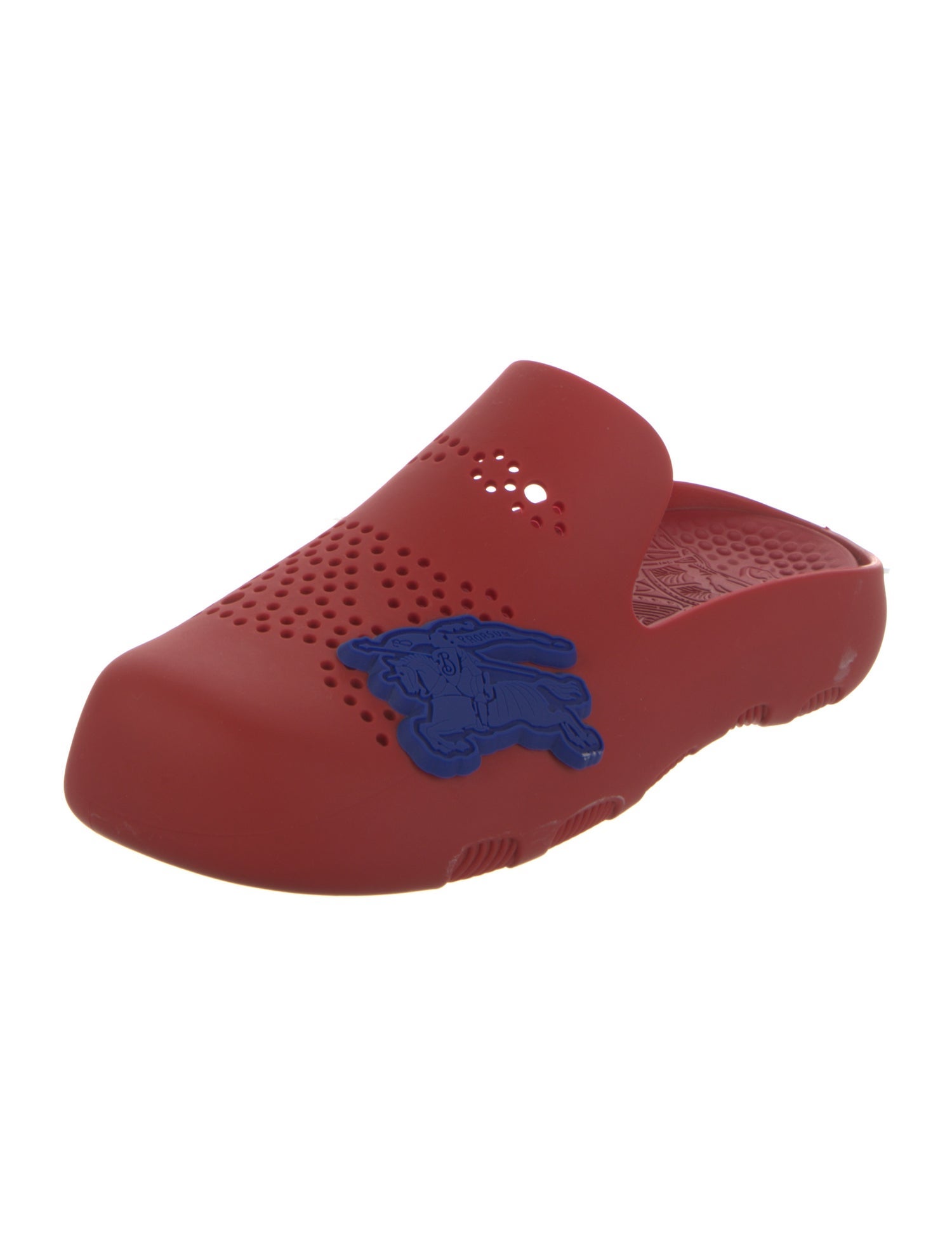 Burberry Rubber Lasercut Accents Slippers