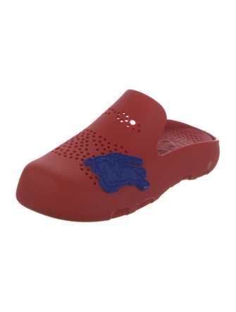 Burberry Rubber Lasercut Accents Slippers