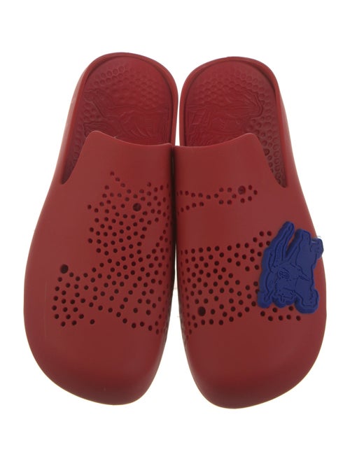 Burberry Rubber Lasercut Accents Slippers