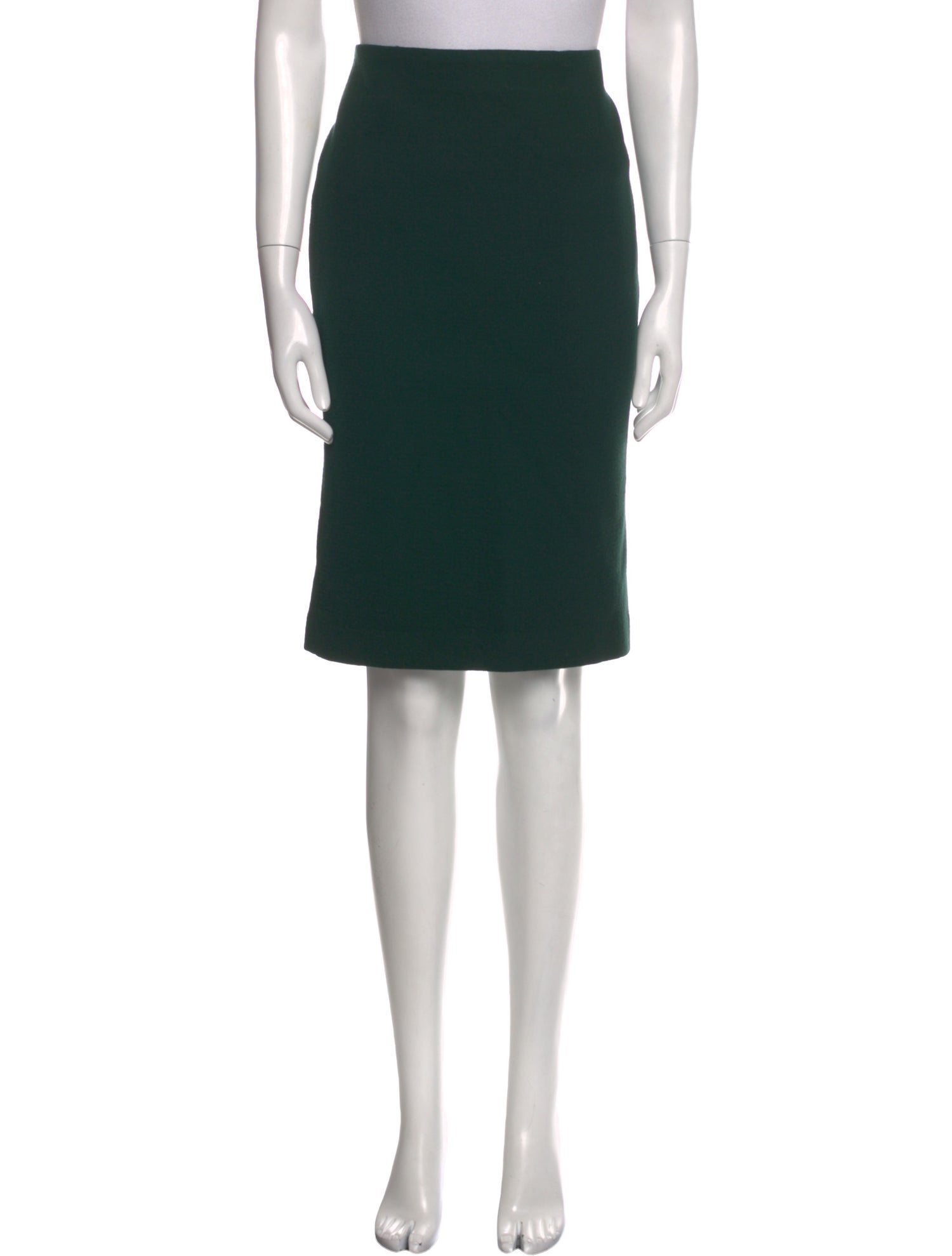 Burberry Prorsum Virgin Wool Knee-Length Skirt