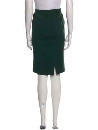 Burberry Prorsum Virgin Wool Knee-Length Skirt