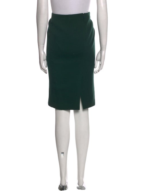 Burberry Prorsum Virgin Wool Knee-Length Skirt