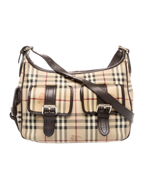Burberry Prorsum Haymarket Check Messenger Bag
