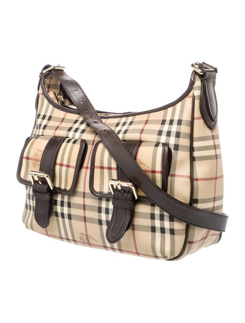 Burberry Prorsum Haymarket Check Messenger Bag