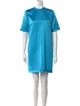 Burberry Prorsum Satin Mini Dress