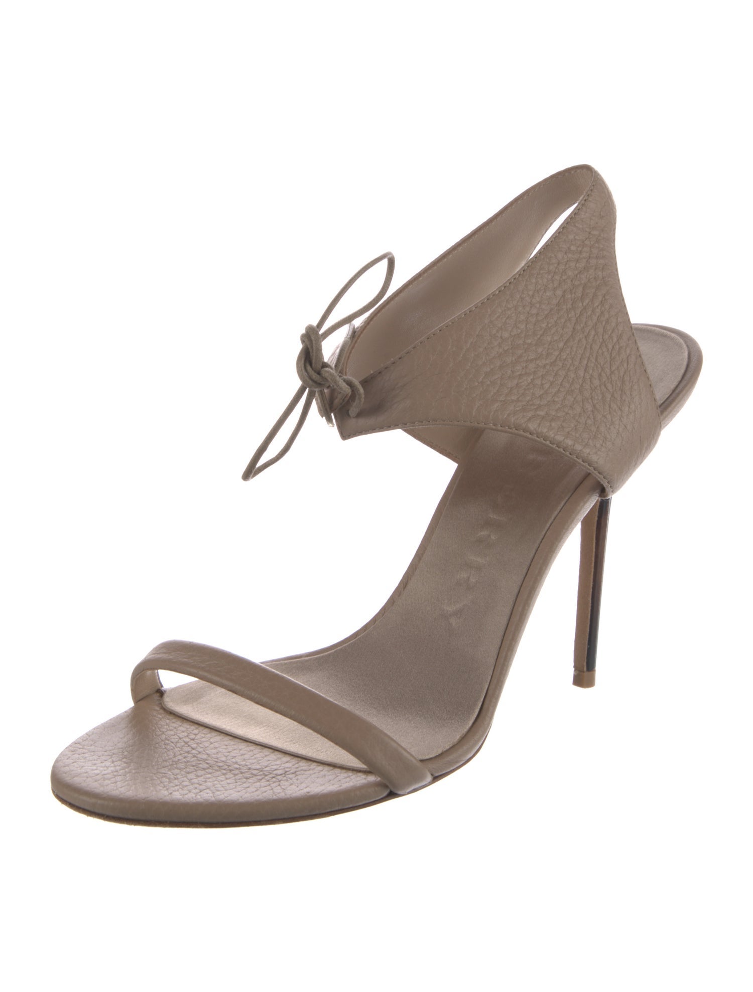 Burberry Prorsum Leather Slingback Sandals