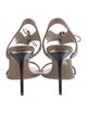 Burberry Prorsum Leather Slingback Sandals
