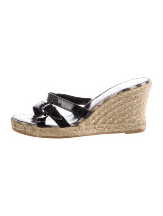 Burberry Prorsum Leather Espadrilles