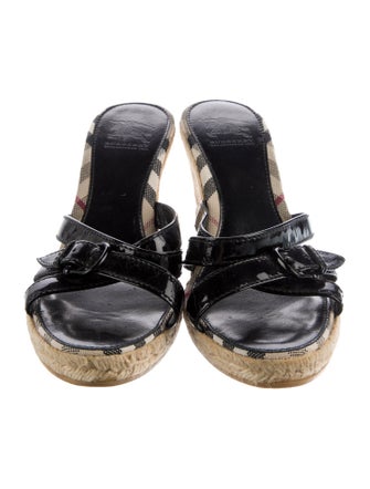 Burberry Prorsum Leather Espadrilles