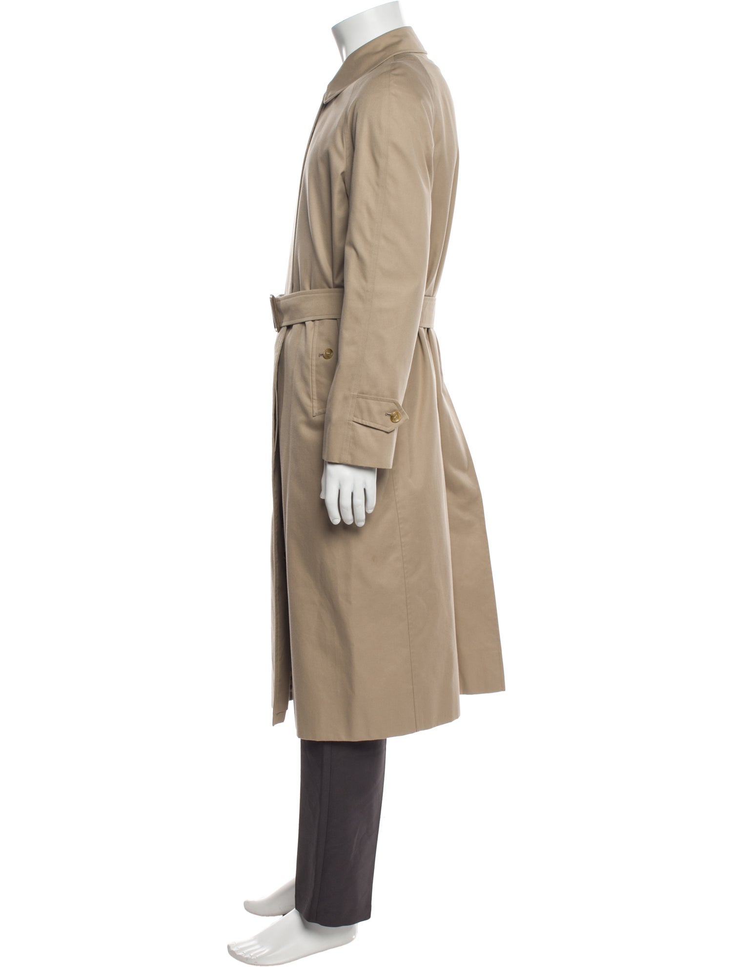 Burberry's Vintage House Check Pattern Trench Coat